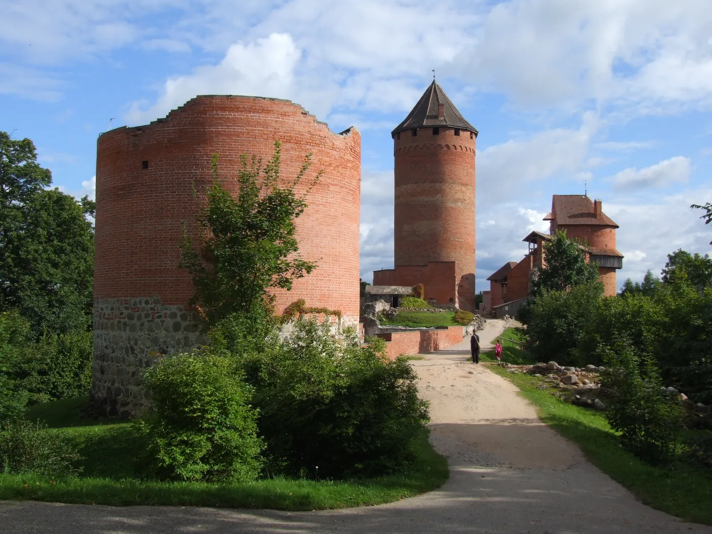 Forested Gauja valley near Sigulda